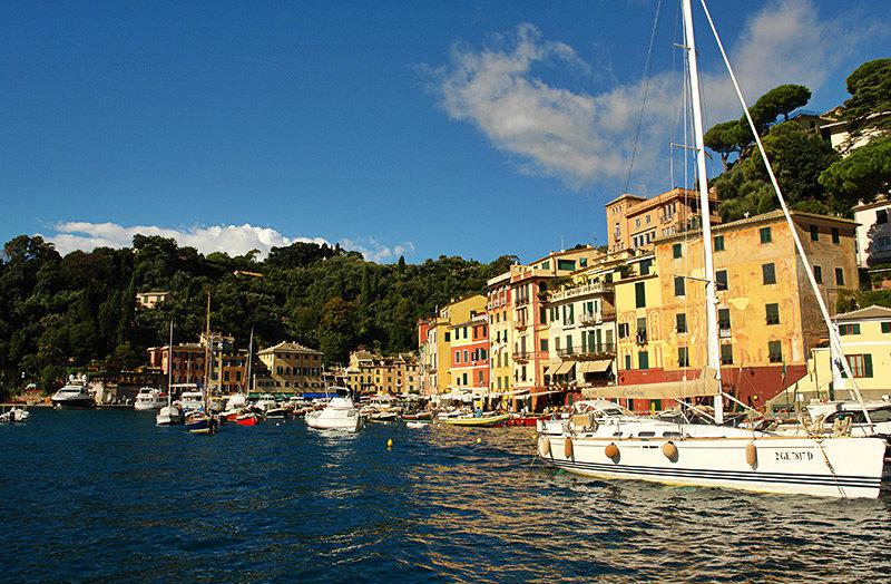 De prachtige haven van Portofino